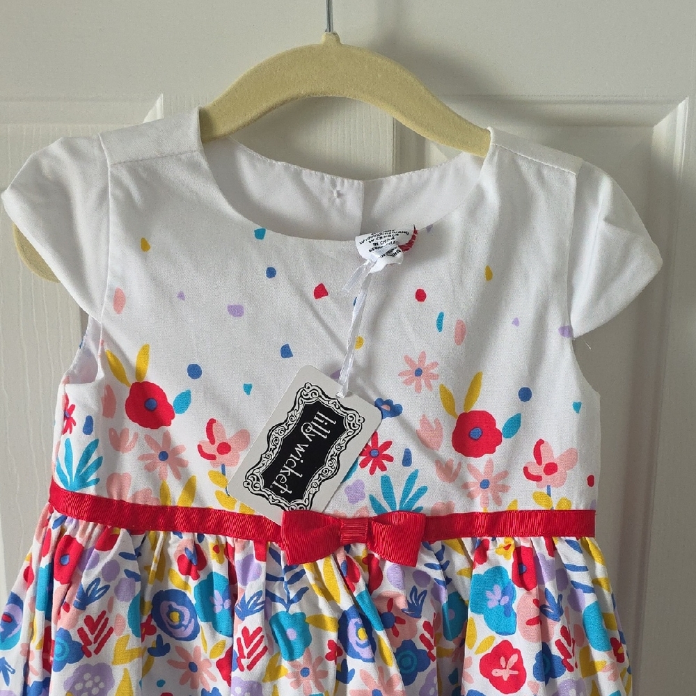 Adorable Spring Dress, Lined 3t